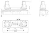 Victron Fuse Holder for ANL-fuse