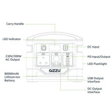 Gizzu 296Wh Portable Power Station - SA Plug - SunStore South Africa